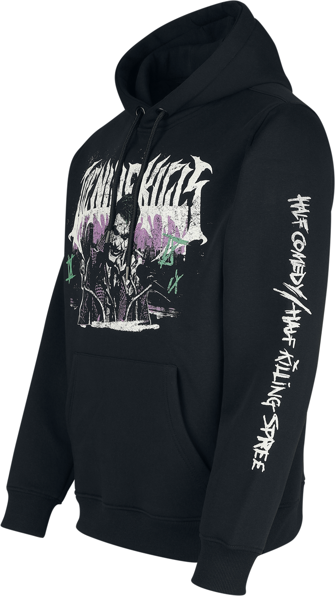 Sweat-shirt à capuche  de Ice Nine Kills - Joker Punk - S à XXL - pour Homme - noir - Ice Nine Kills - View 2