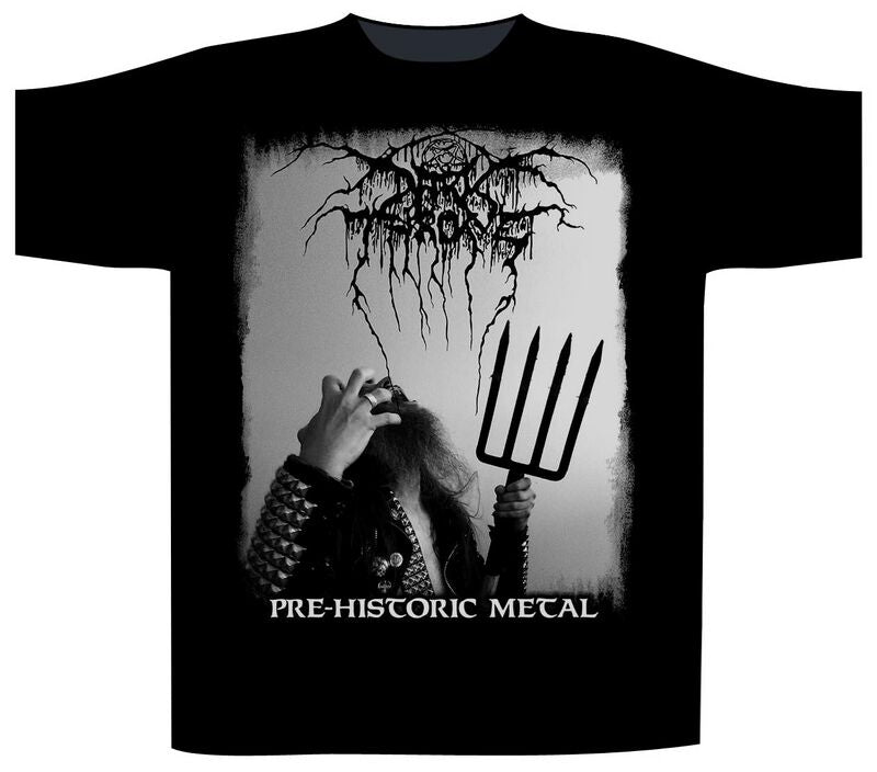 T-Shirt Manches courtes  de Darkthrone - Pre-Historic Metal - S à XL - pour Homme - noir - Darkthrone