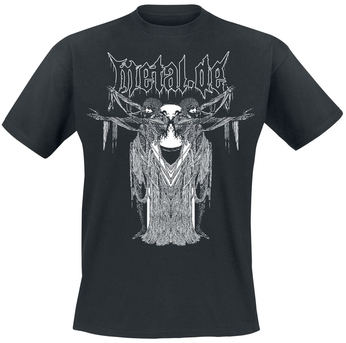 T-Shirt Manches courtes  de Metal.de - black metal.de - S à 4XL - pour Homme - noir - Metal.de