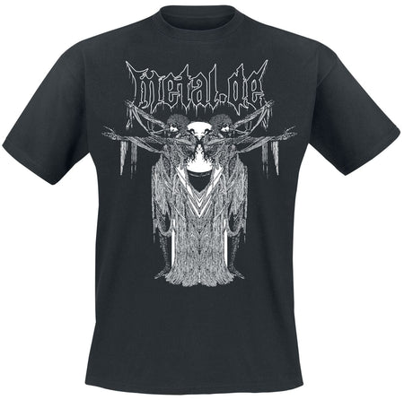 T-Shirt Manches courtes  de Metal.de - black metal.de - S à 4XL - pour Homme - noir - Metal.de