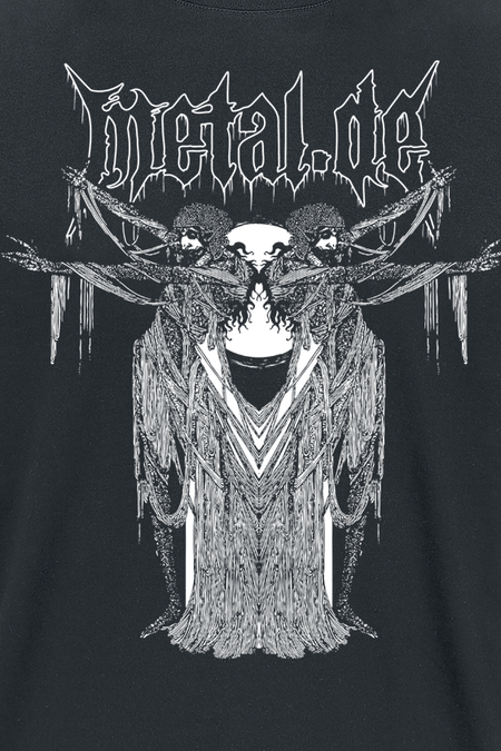 T-Shirt Manches courtes  de Metal.de - black metal.de - S à 4XL - pour Homme - noir - Metal.de - View 2