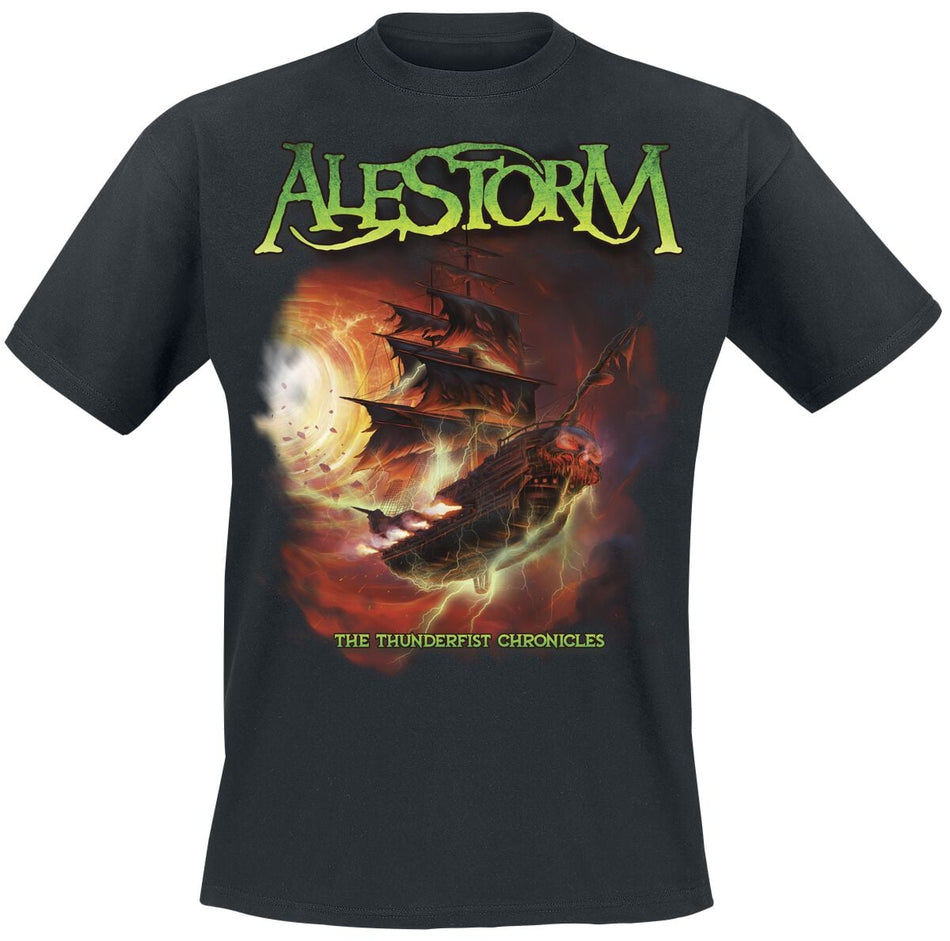 T-Shirt Manches courtes  de Alestorm - The Thunderfist Chronicles - S à XXL - pour Homme - noir - Alestorm