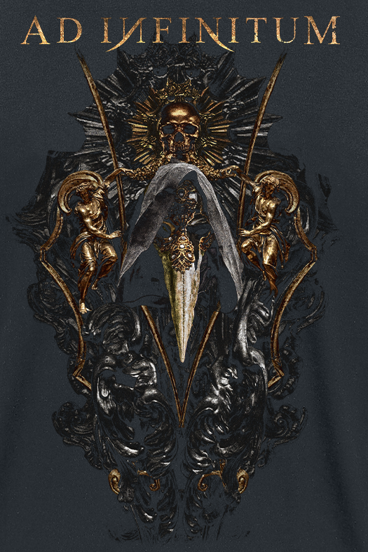 T-Shirt Manches courtes  de Ad Infinitum - Chapter II Legacy - S à XXL - pour Homme - noir - Ad Infinitum - View 2