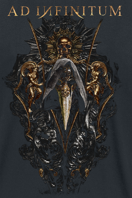 T-Shirt Manches courtes  de Ad Infinitum - Chapter II Legacy - S à XXL - pour Homme - noir - Ad Infinitum - View 2
