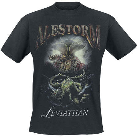 T-Shirt Manches courtes  de Alestorm - Leviathan - S à XL - pour Homme - noir - Alestorm