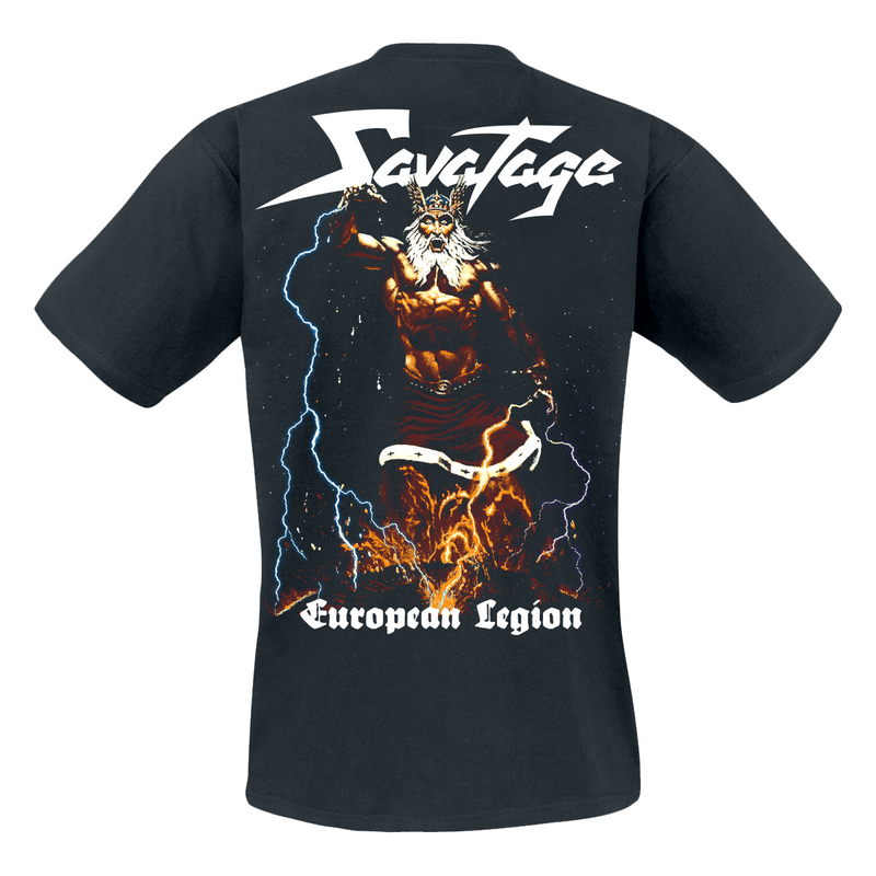 T-Shirt Manches courtes  de Savatage - European Legion - S à 4XL - pour Homme - noir - Savatage - View 2