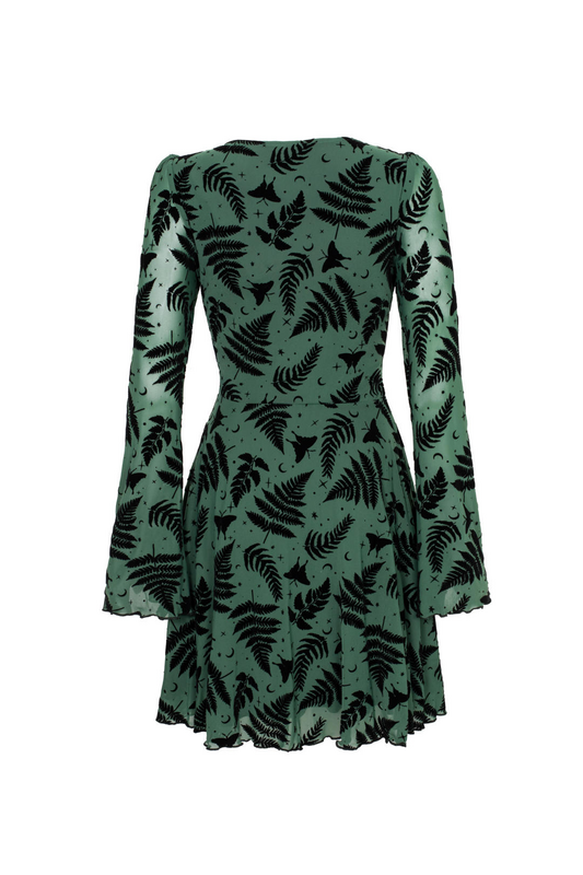 Robe courte  de Hell Bunny - FEARN DRESS - XS à 3XL - pour Femme - vert - hell bunny - View 2