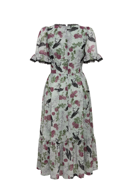 Robe courte Gothic de Hell Bunny - RAVEN DRESS - XS à 4XL - pour Femme - noir - hell bunny - View 2