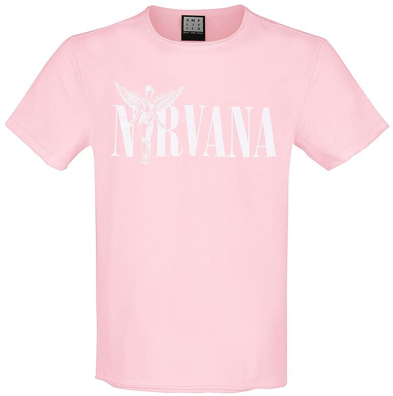 T-Shirt Manches courtes  de Nirvana - In Utero - S à XL - pour Homme - rose - Nirvana