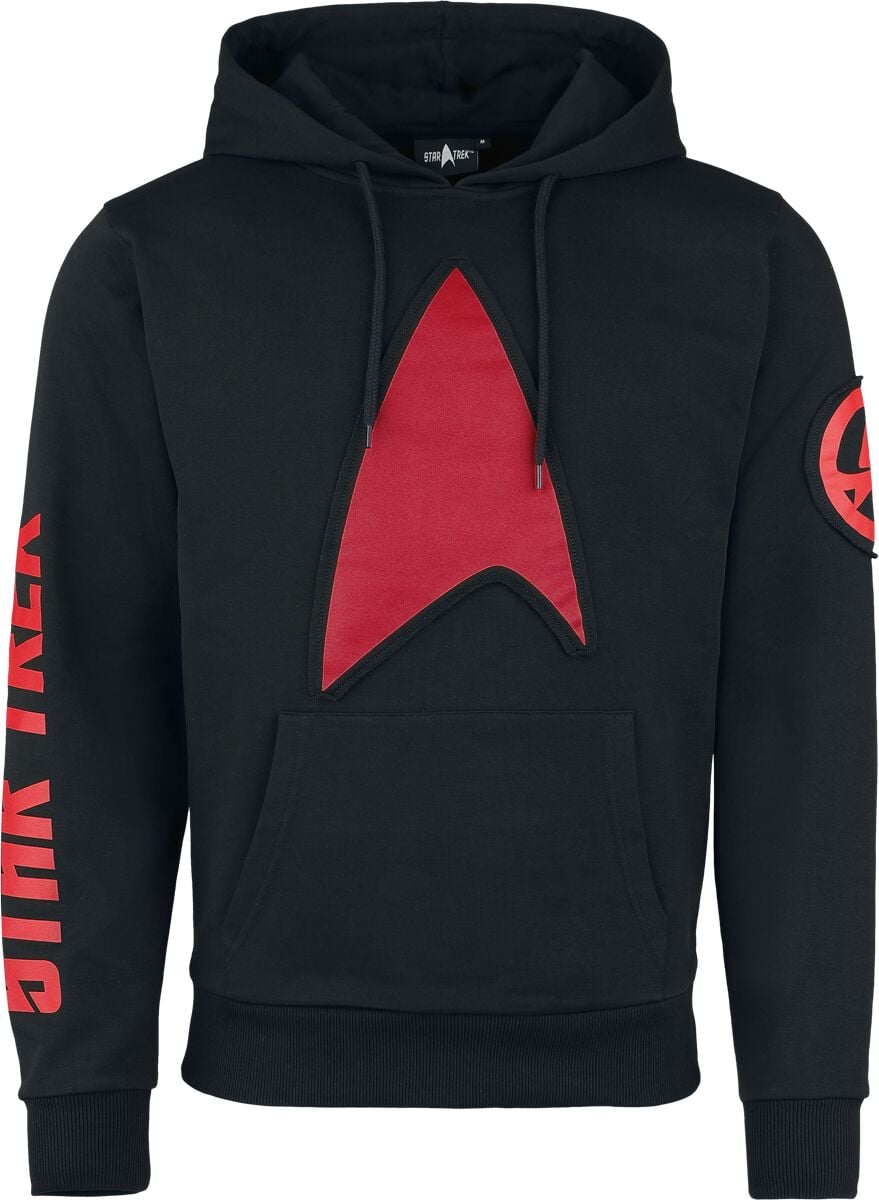 Sweat-shirt à capuche  de Star Trek - To Boldly Go - M à XXL - pour Homme - noir - Star Trek