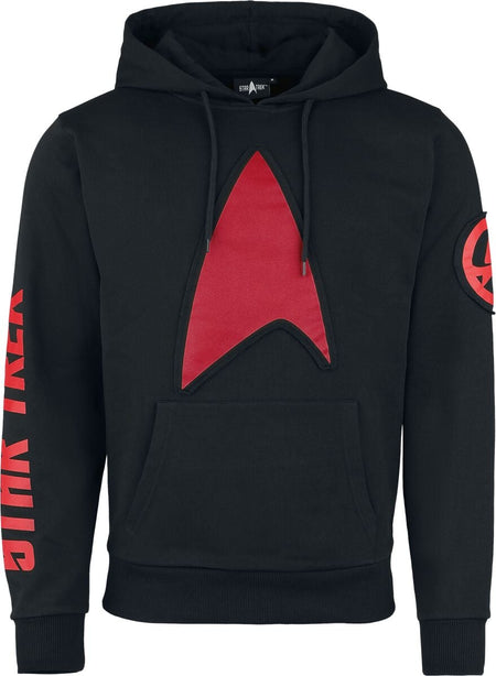 Sweat-shirt à capuche  de Star Trek - To Boldly Go - M à XXL - pour Homme - noir - Star Trek