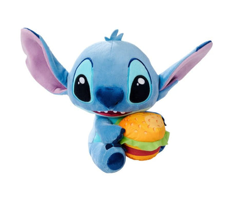 Figurine en peluche Disney de Lilo & Stitch - Burger Stitch - pour Indifférent - bleu - Lilo & Stitch