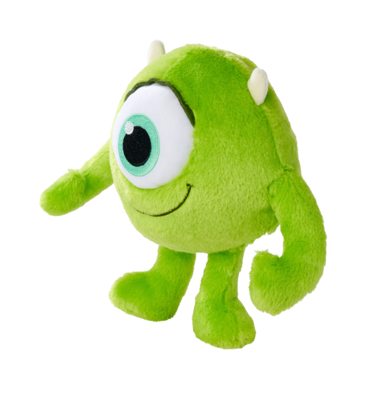 Figurine en peluche Disney de Monstres & Cie - Bob - pour Indifférent - vert - Monstres & Cie - View 2