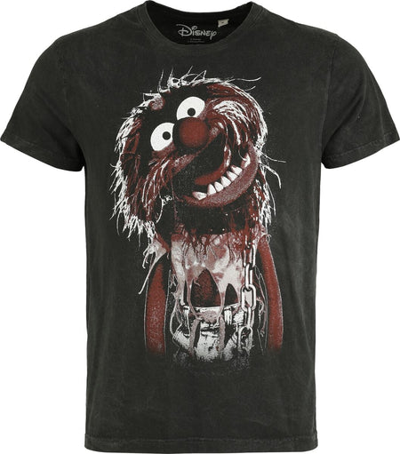 T-Shirt Manches courtes Disney de Les Muppets - Animal - Ready To Rock - M à 4XL - pour Homme - multicolore - Les Muppets