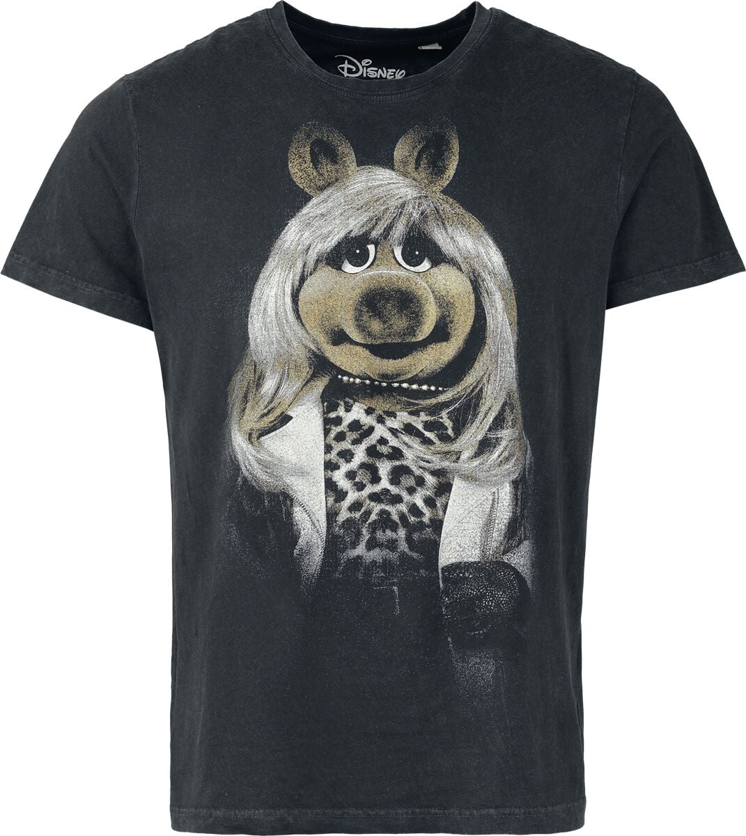 T-Shirt Manches courtes Disney de Les Muppets - Leo Miss Piggy - S à 4XL - pour Homme - multicolore - Les Muppets
