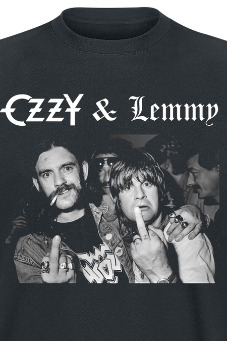 T-Shirt Manches courtes  de Ozzy Osbourne - Hellraiser Ozzy & Lemmy - S à 5XL - pour Homme - noir - Ozzy Osbourne - View 2