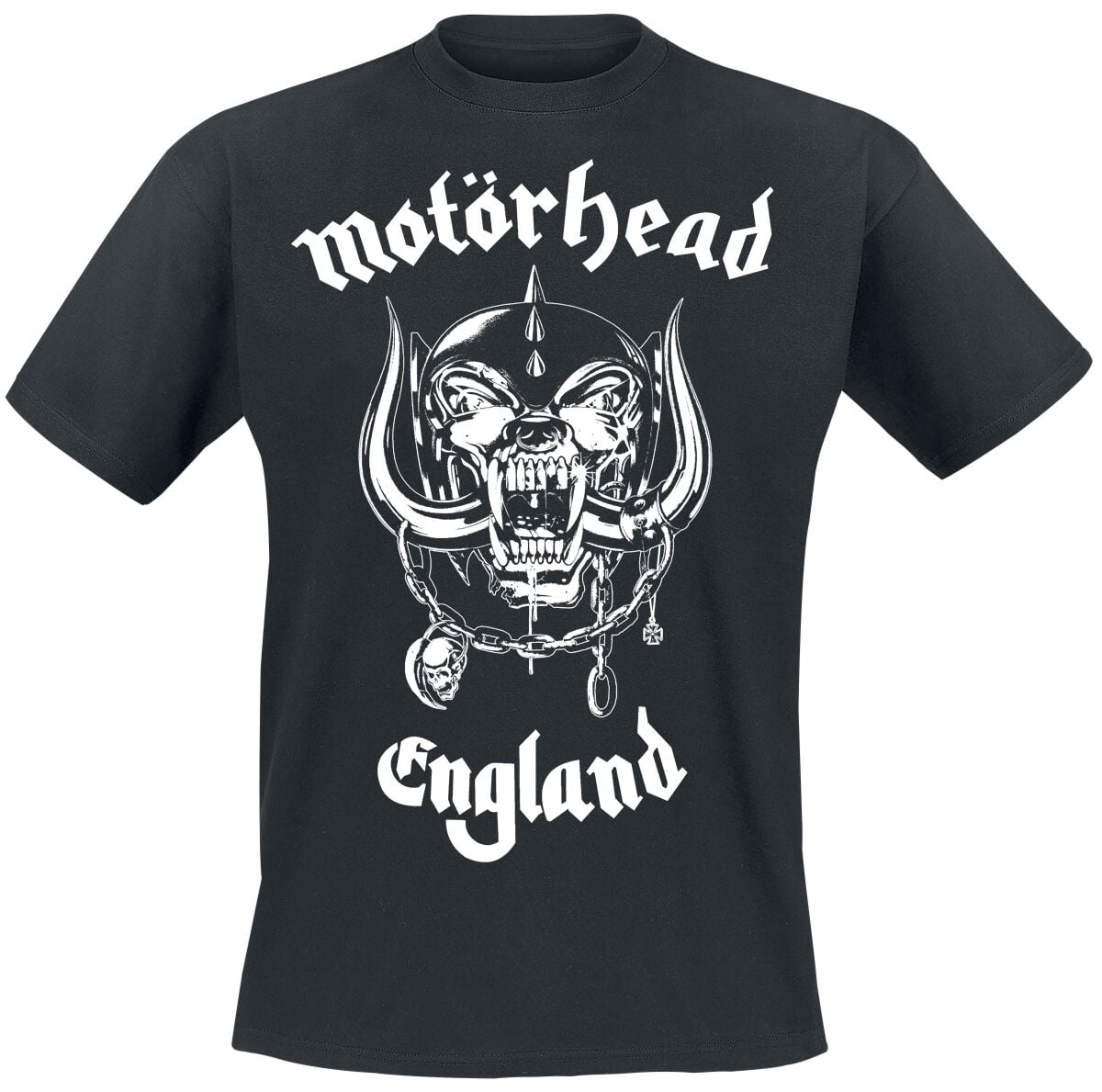 T-Shirt Manches courtes  de Motörhead - England Everything - S à 5XL - pour Homme - noir - Motörhead