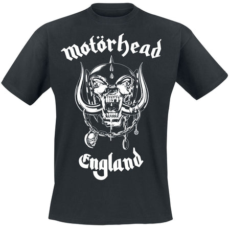 T-Shirt Manches courtes  de Motörhead - England Everything - S à 5XL - pour Homme - noir - Motörhead