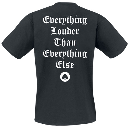 T-Shirt Manches courtes  de Motörhead - England Everything - S à 5XL - pour Homme - noir - Motörhead - View 2