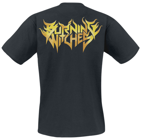 T-Shirt Manches courtes  de Burning Witches - Witch - S à XXL - pour Homme - noir - Burning Witches - View 2