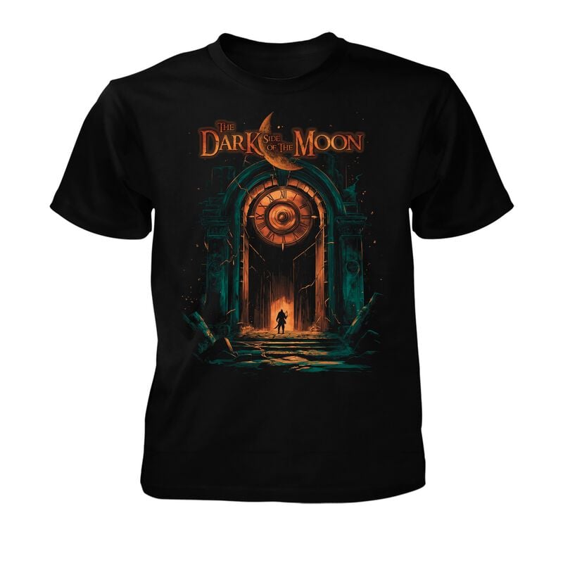 T-Shirt Manches courtes  de The Dark Side Of The Moon - Gates Of Time - S à XXL - pour Homme - noir - The Dark Side Of The Moon