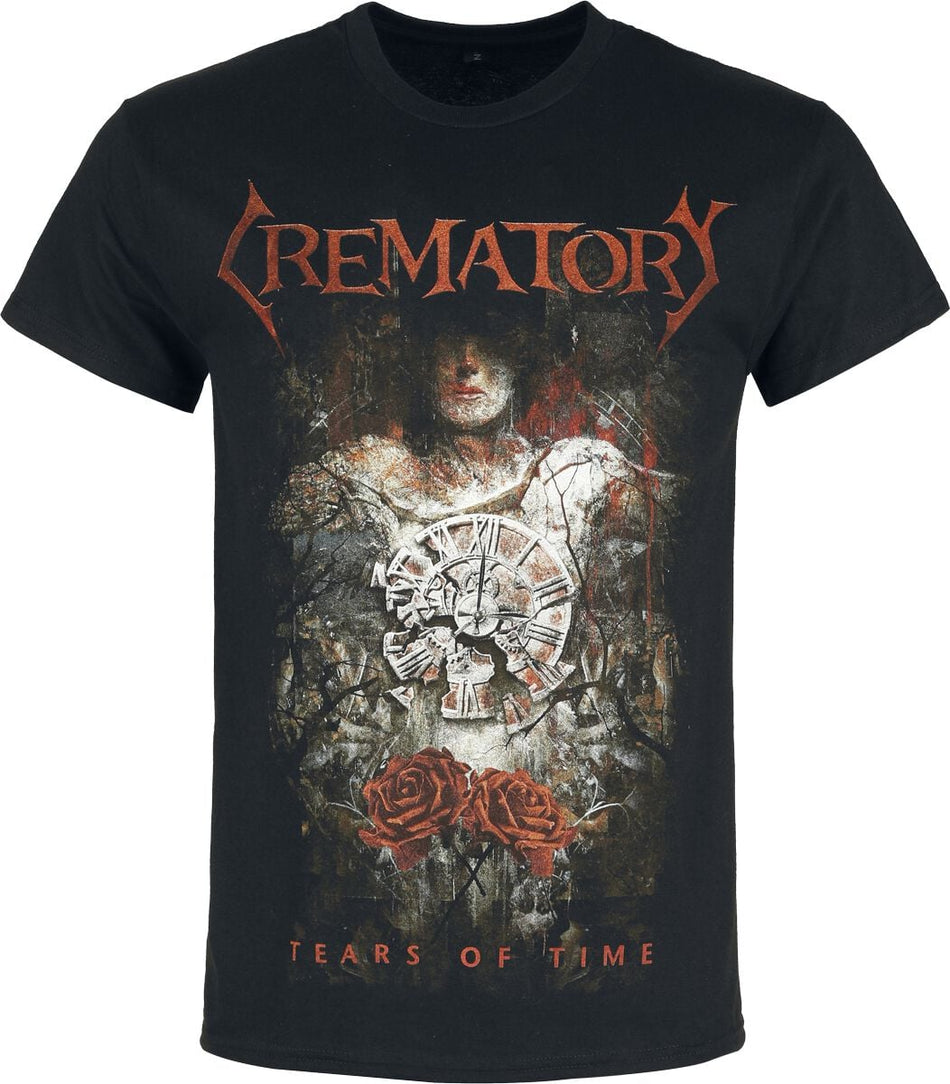 T-Shirt Manches courtes  de Crematory - Tears Of Time - M à XXL - pour Homme - noir - Crematory