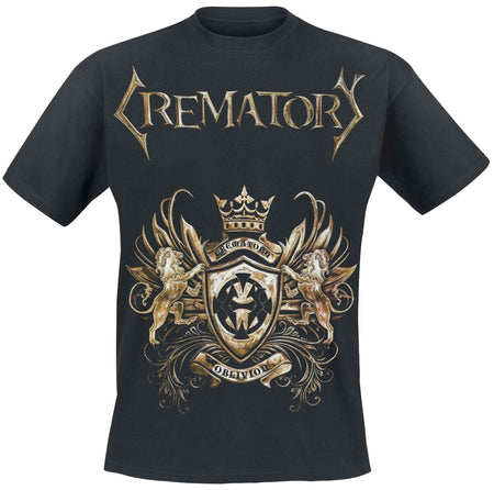T-Shirt Manches courtes  de Crematory - Oblivion - S à XXL - pour Homme - noir - Crematory