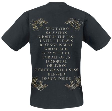 T-Shirt Manches courtes  de Crematory - Oblivion - S à XXL - pour Homme - noir - Crematory - View 2