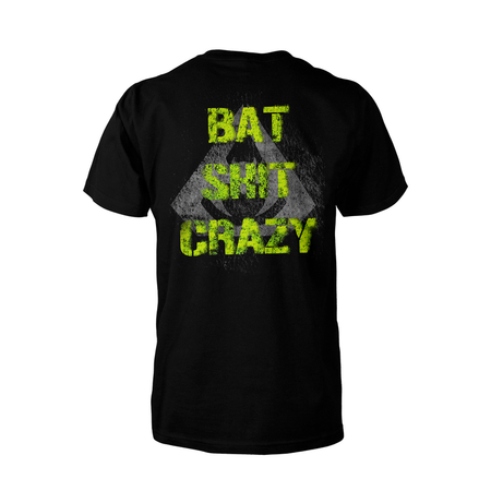 T-Shirt Manches courtes  de Overkill - Bat Shit Crazy - S à XXL - pour Homme - noir - Overkill - View 2