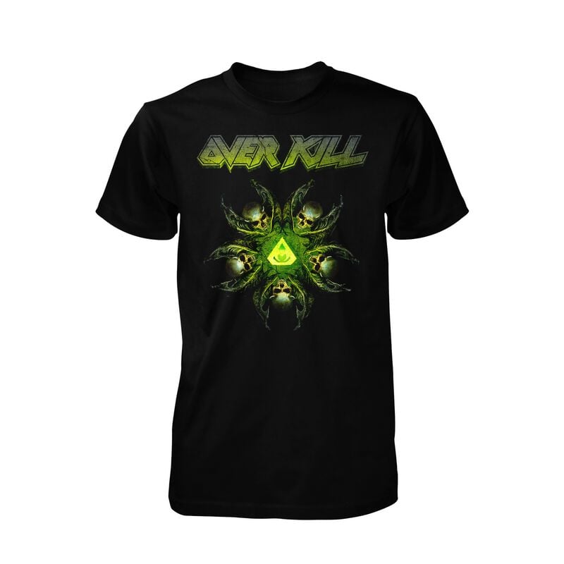 T-Shirt Manches courtes  de Overkill - Wings of war - S à XXL - pour Homme - noir - Overkill