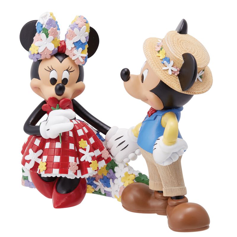 Figurine de collection Disney de Mickey & Minnie Mouse - Mickey & Minnie - Floral - pour Indifférent - Standard - Mickey & Minnie Mouse