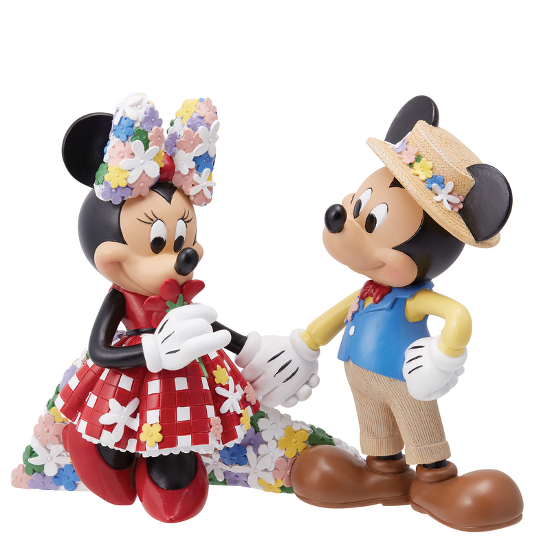 Figurine de collection Disney de Mickey & Minnie Mouse - Mickey & Minnie - Floral - pour Indifférent - Standard - Mickey & Minnie Mouse - View 2