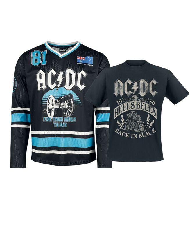 T-Shirt Manches courtes  de AC/DC - Fan Bundle - S à 5XL - pour Homme - noir - AC/DC