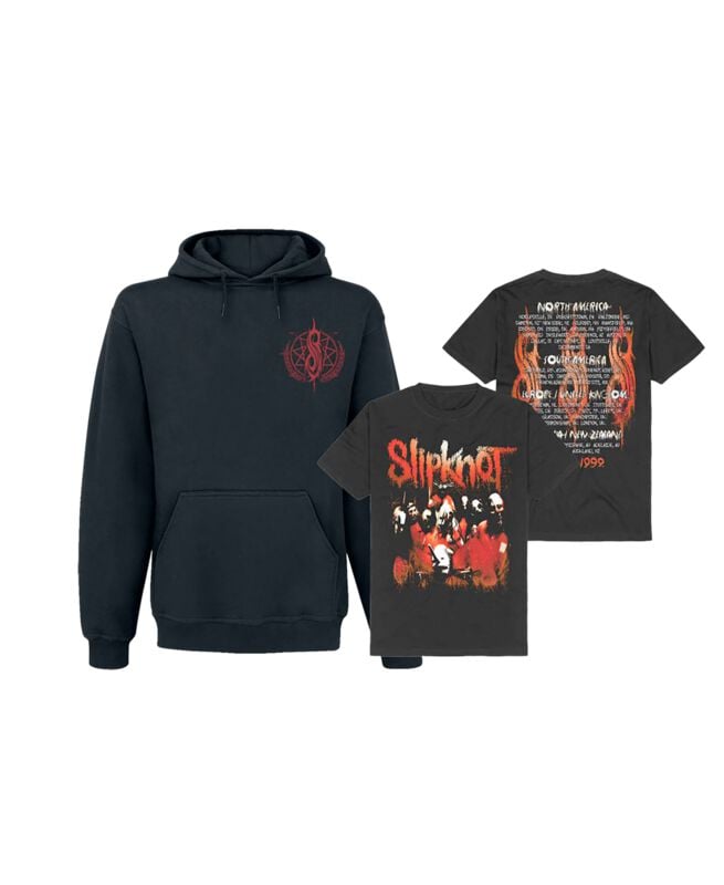 T-Shirt Manches courtes  de Slipknot - Fan Bundle - S à 5XL - pour Homme - noir - Slipknot