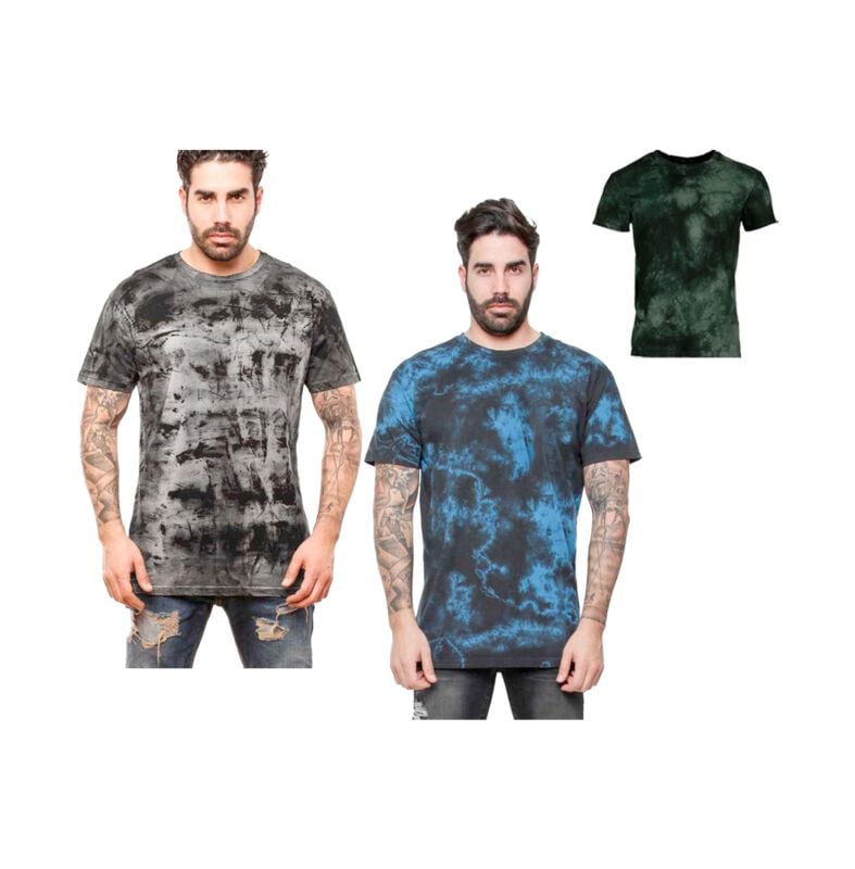 T-Shirt Manches courtes  de Outer Vision - Outer Vision T-Shirt Bundle Men - S à 4XL - pour Homme - multicolore - Outer Vision