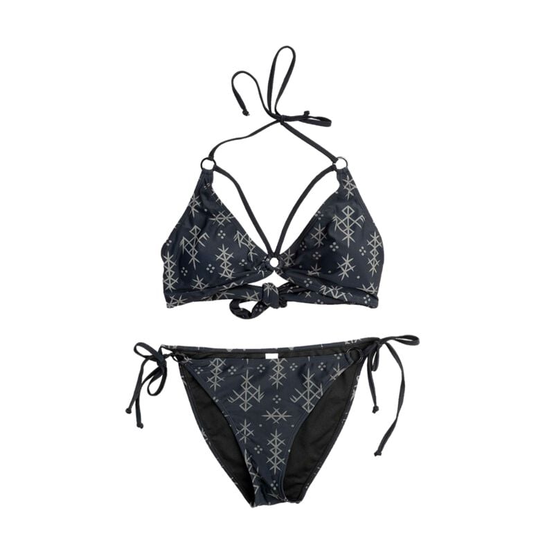 Bikini  de Black Premium by EMP - Pagan Roots Bikini Bundle - S à XXL - pour Femme - noir - Black Premium by EMP