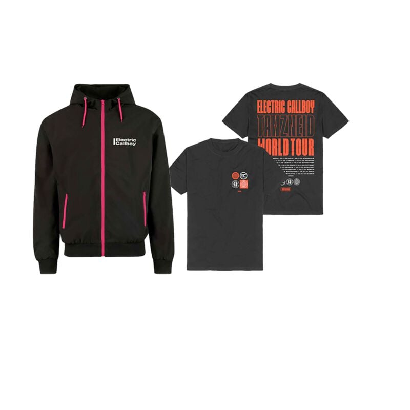 Coupe-vent  de Electric Callboy - Fan Bundle - S à 3XL - pour Homme - noir - Electric Callboy