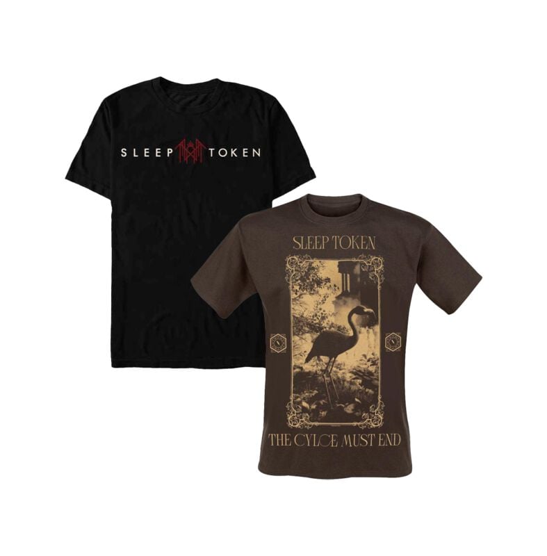 T-Shirt Manches courtes  de Sleep Token - Fan Bundle Two - S à XXL - pour Homme - noir - Sleep Token