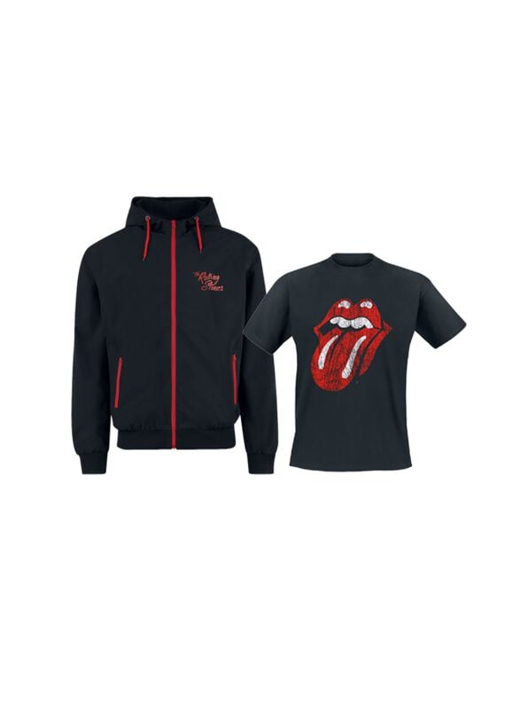 Coupe-vent  de The Rolling Stones - Fan Bundle - S à 5XL - pour Homme - noir - The Rolling Stones