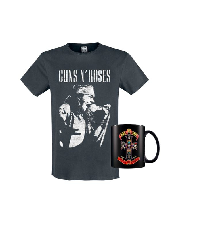 T-Shirt Manches courtes  de Guns N' Roses - Fan Bundle - M à XXL - pour Homme - noir - Guns N' Roses
