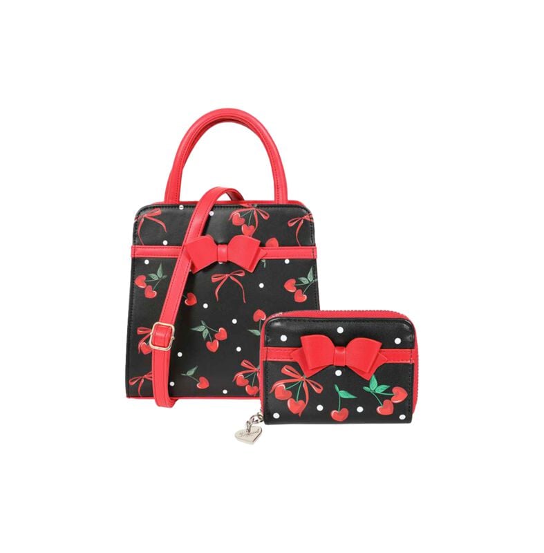 Sac à main  de Banned Retro - CHERRIES AND BOWS Bundle - pour Unisexe - multicolore - Banned Retro