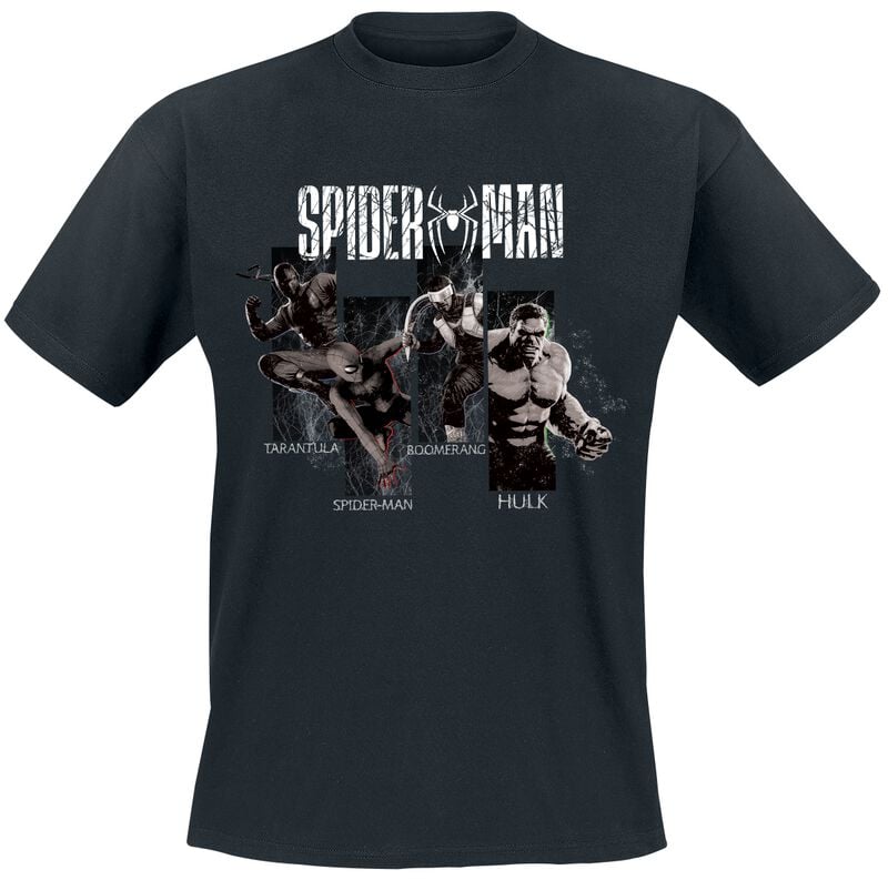 T-Shirt Manches courtes Disney de Spider-Man - Brand New Day - Characters Pillars - S à XXL - pour Homme - noir - Spider-Man