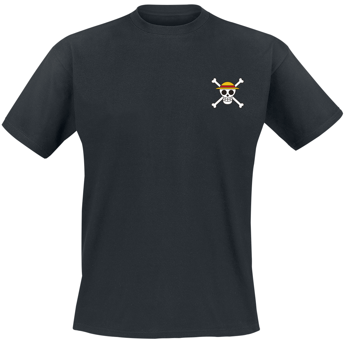 T-Shirt Manches courtes  de One Piece - Monkey D. Luffy - S à L - pour Homme - noir - One Piece - View 2