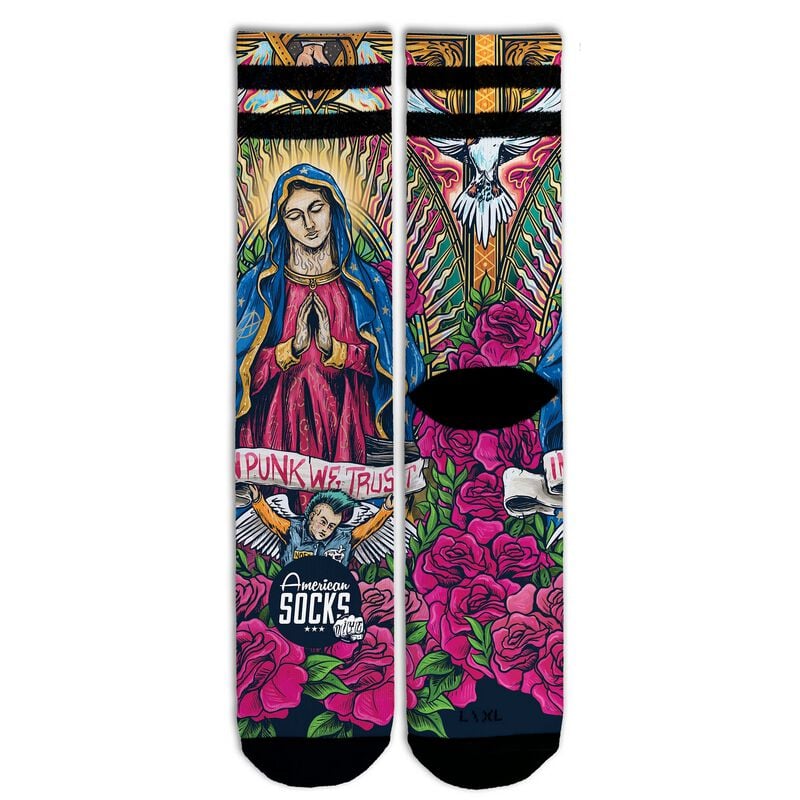 Chaussettes  de American Socks - Guadalupe - Mid High - S-M à L-XL - pour Unisexe - multicolore - American Socks