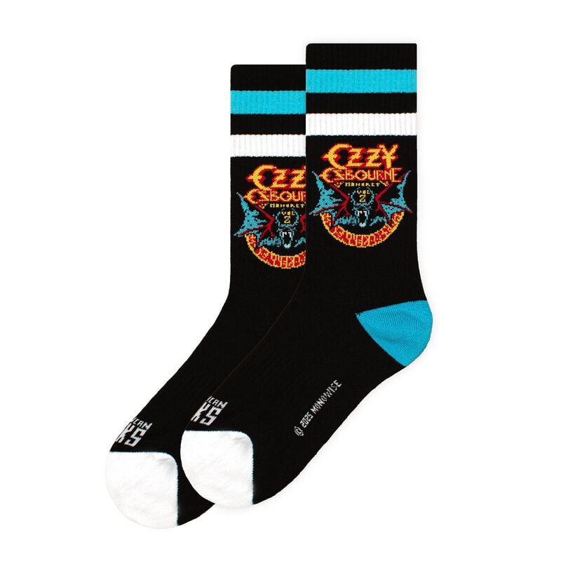 Chaussettes  de American Socks - Ozzy Osbourne - Bat - Mid High - Standard - pour Unisexe - noir - American Socks