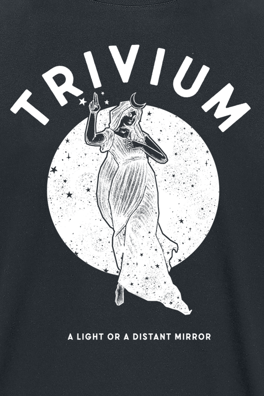 T-Shirt Manches courtes  de Trivium - Moon Goddess - S à XXL - pour Homme - noir - Trivium - View 2