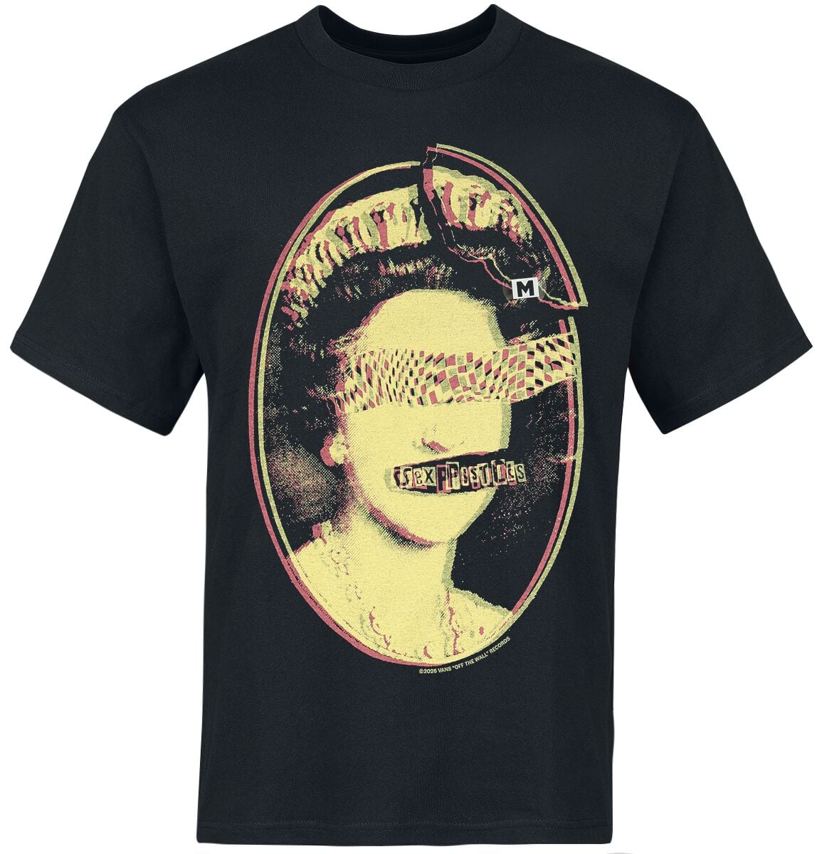 T-Shirt Manches courtes  de Vans - Sex Pistols Pretty Vacant SS Tee - S à XXL - pour Homme - noir - Vans