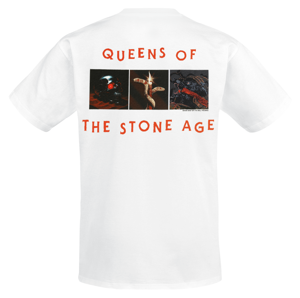 T-Shirt Manches courtes  de Vans - Queens of the Stone Age SS Tee - S à XXL - pour Homme - blanc - Vans - View 2