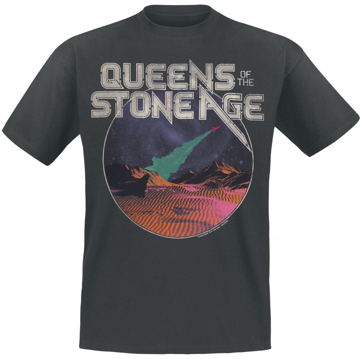 T-Shirt Manches courtes  de Vans - Queens of the Stone Age Desert Sessions SS Tee - S à XXL - pour Homme - noir - Vans