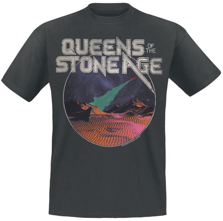 T-Shirt Manches courtes  de Vans - Queens of the Stone Age Desert Sessions SS Tee - S à XXL - pour Homme - noir - Vans